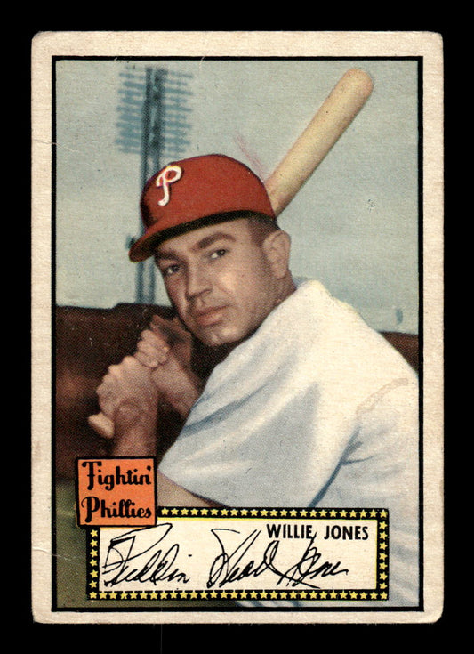 1952 Topps #47 Willie Jones Philadelphia Phillies LOW GRADE CS26014724