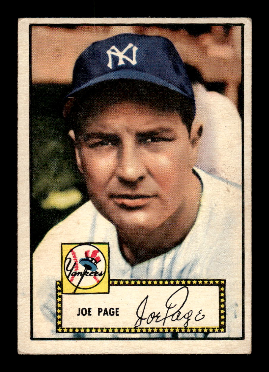 1952 Topps #48 Joe Page New York Yankees LOW GRADE CS26014725