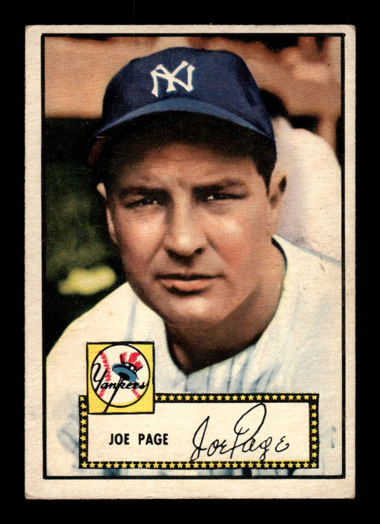 1952 Topps #48 Joe Page New York Yankees LOW GRADE CS26014725