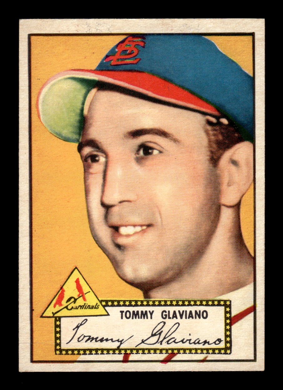 1952 Topps #56 Tommy Glaviano St. Louis Cardinals LOW GRADE CS26014733
