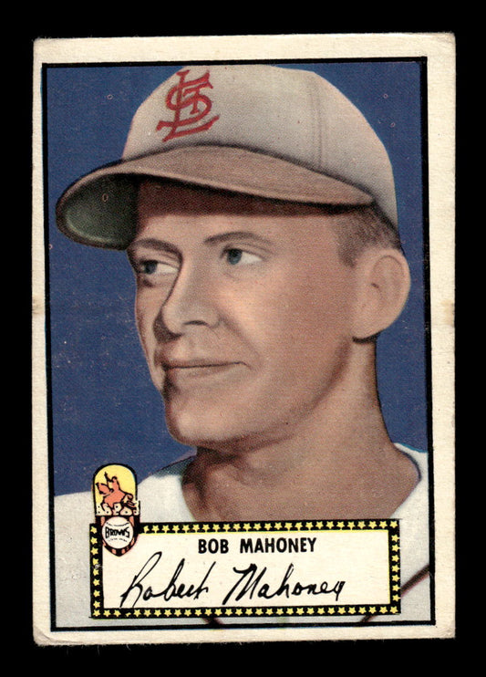 1952 Topps #58 Bob Mahoney St. Louis Browns LOW GRADE CS26014735
