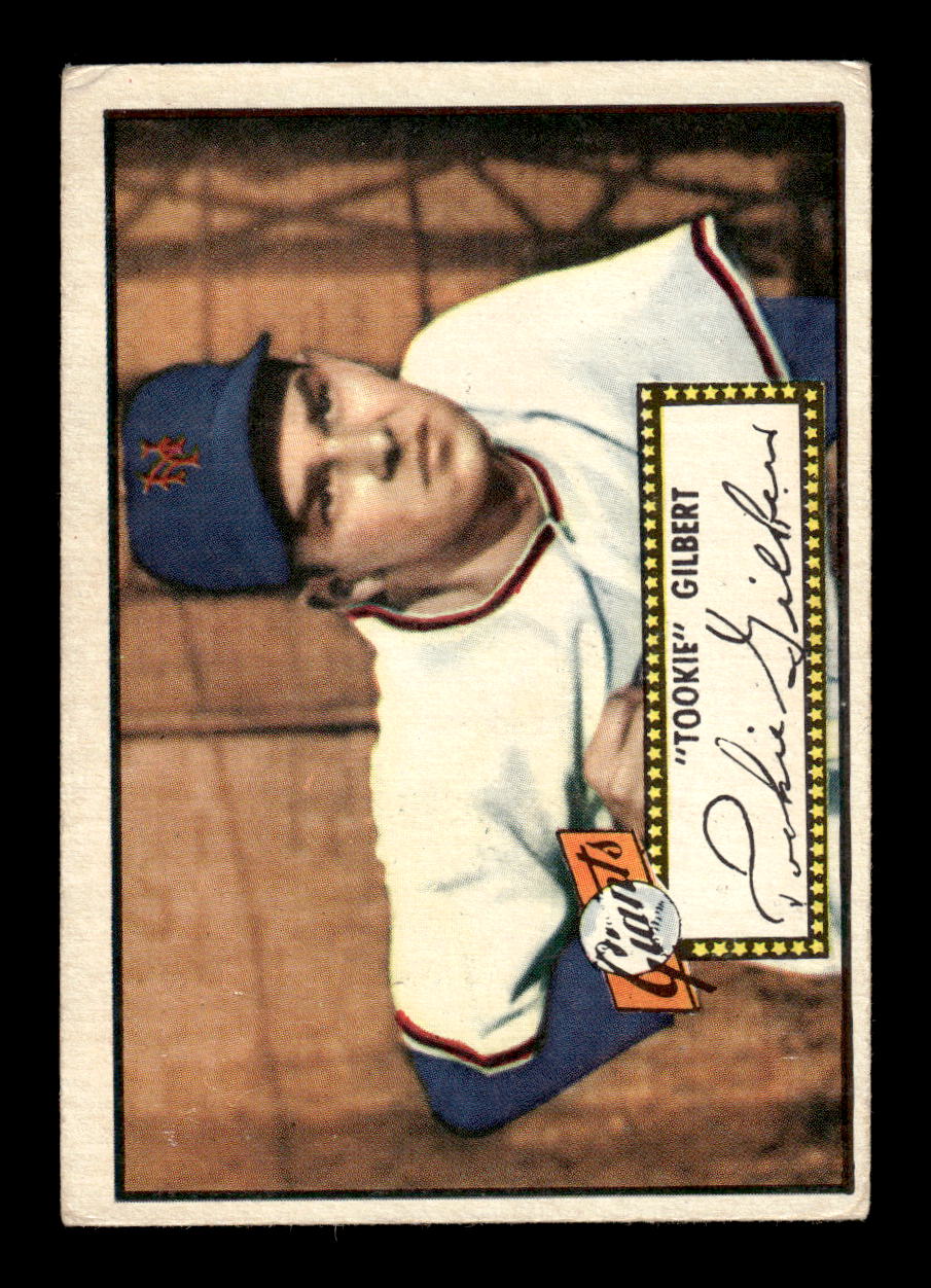 1952 Topps #61 Tookie Gilbert New York Giants LOW GRADE CS26014737