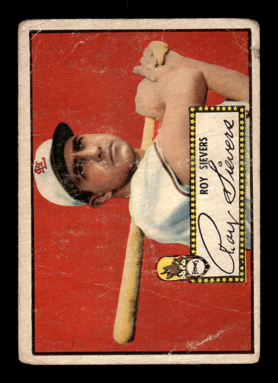 1952 Topps #64 Roy Sievers St. Louis Browns LOW GRADE CS26014740