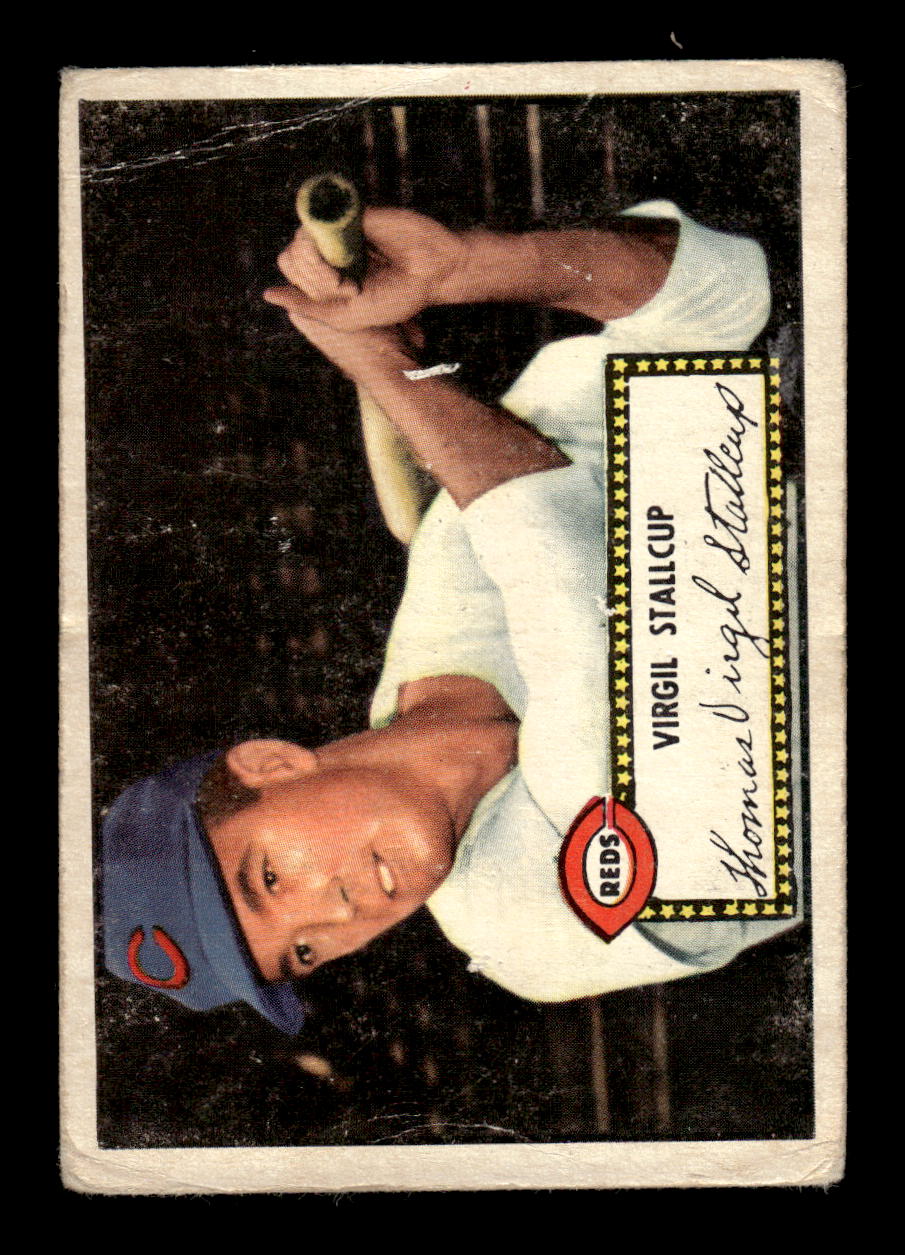 1952 Topps #69 Virgil Stallcup Cincinnati Reds LOW GRADE CS26014744