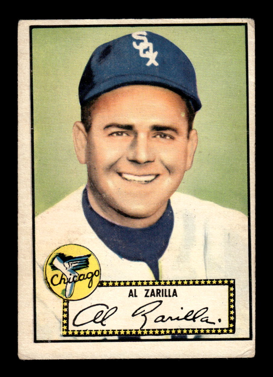 1952 Topps #70 Al Zarilla Chicago White Sox LOW GRADE CS26014745