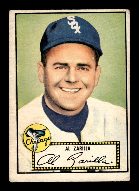1952 Topps #70 Al Zarilla Chicago White Sox LOW GRADE CS26014745