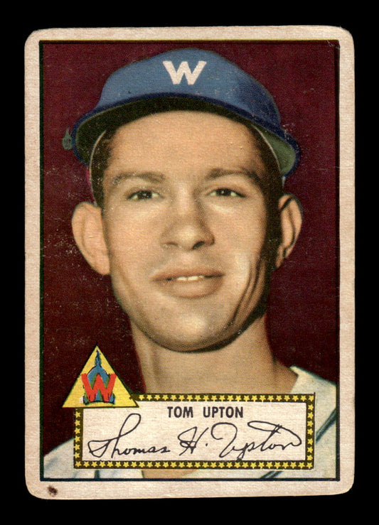 1952 Topps #71 Tom Upton Washington Senators LOW GRADE CS26014746