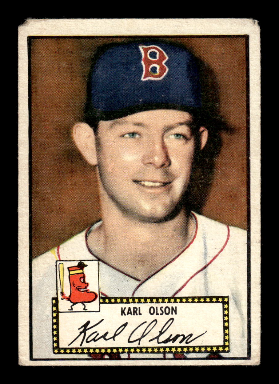 1952 Topps #72 Karl Olson Boston Red Sox LOW GRADE CS26014747