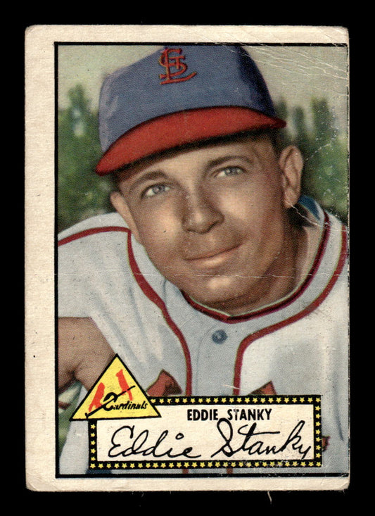 1952 Topps #76b Eddie Stanky St. Louis Cardinals LOW GRADE CS26014751