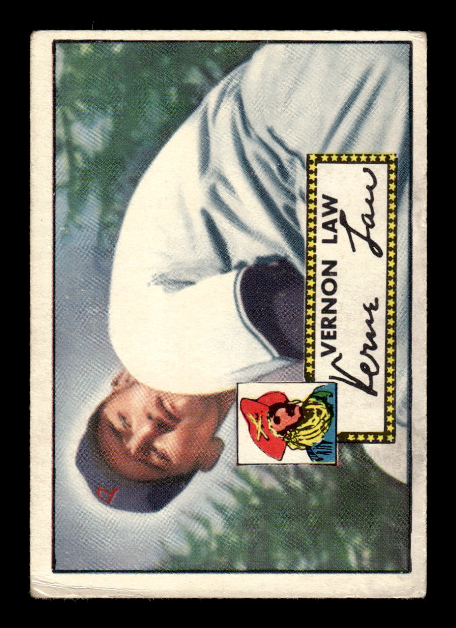 1952 Topps #81 Vernon Law Pittsburgh Pirates LOW GRADE CS26014756