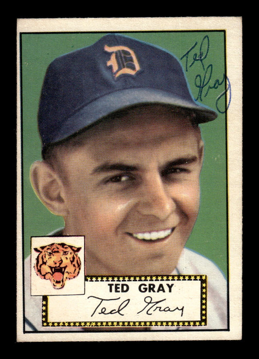 1952 Topps #86 Ted Gray Signed LOW GRADE CS26014761