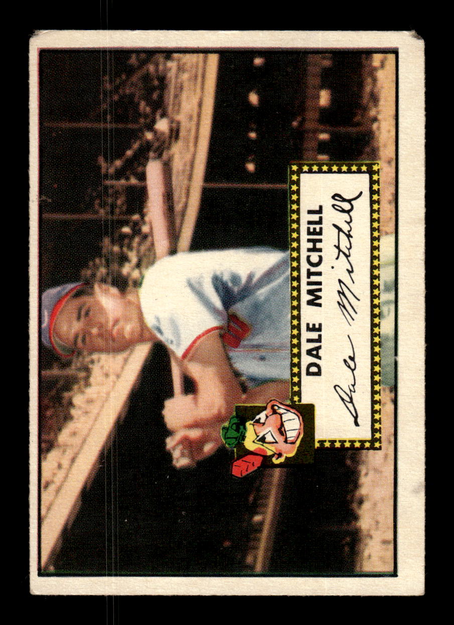 1952 Topps #92 Dale Mitchell Cleveland Indians LOW GRADE CS26014764