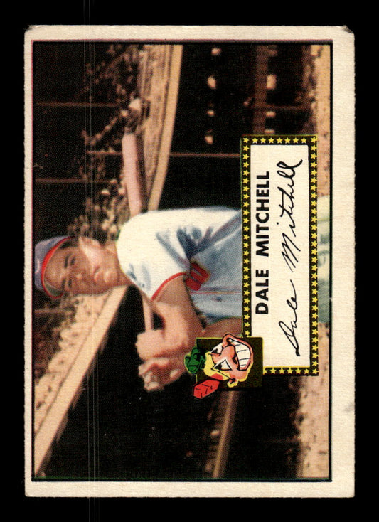 1952 Topps #92 Dale Mitchell Cleveland Indians LOW GRADE CS26014764