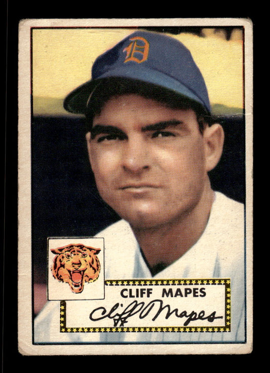 1952 Topps #103 Cliff Mapes Detroit Tigers LOW GRADE CS26014775