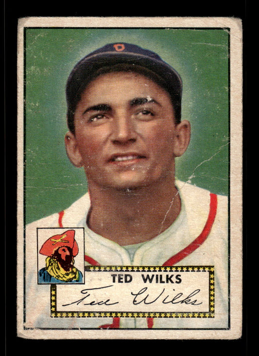 1952 Topps #109 Ted Wilks Pittsburgh Pirates LOW GRADE CS26014781
