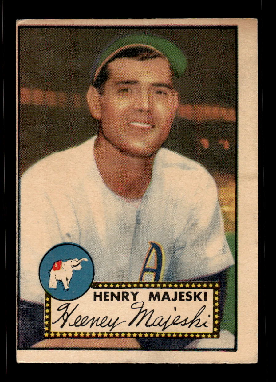 1952 Topps #112 Hank Majeski Philadelphia Athletics LOW GRADE CS26014784