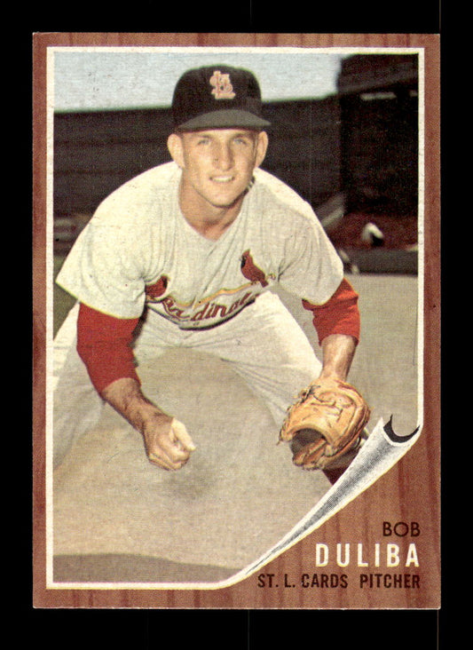 1962 Topps #149b Bob Duliba St. Louis Cardinals EX CS26014793