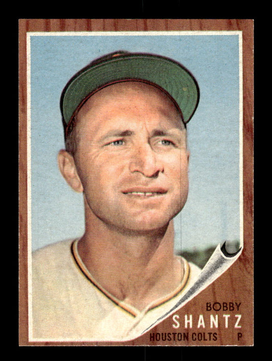 1962 Topps #177b Bobby Shantz Houston Colt .45s EX CS26014816