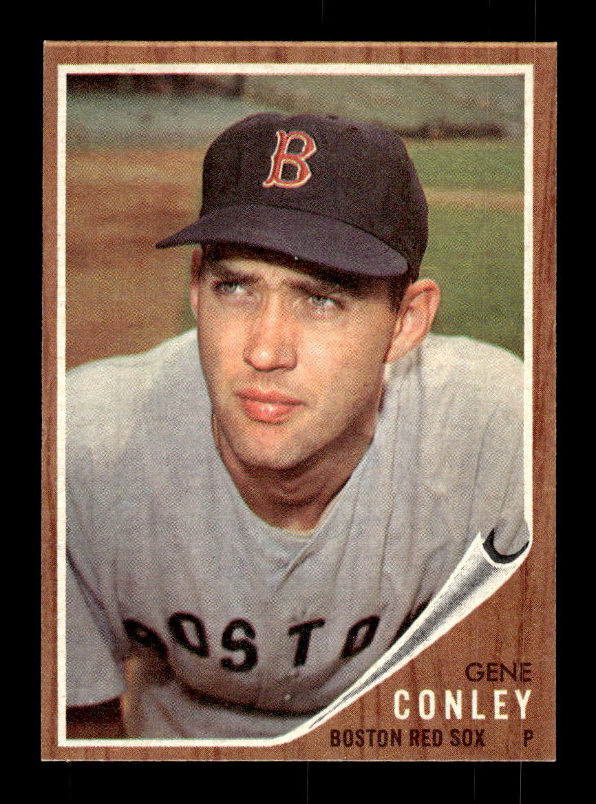 1962 Topps #187a Gene Conley Boston Red Sox EX CS26014825