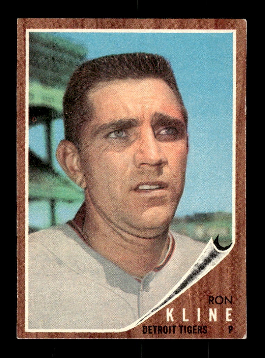 1962 Topps #216 Ron Kline Detroit Tigers EX CS26014851