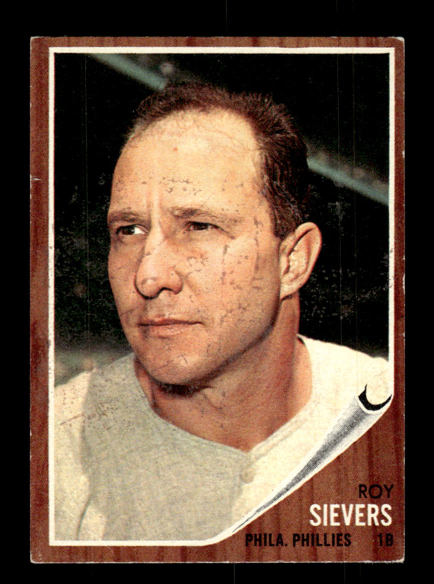 1962 Topps #220 Roy Sievers Philadelphia Phillies VG CS26014854