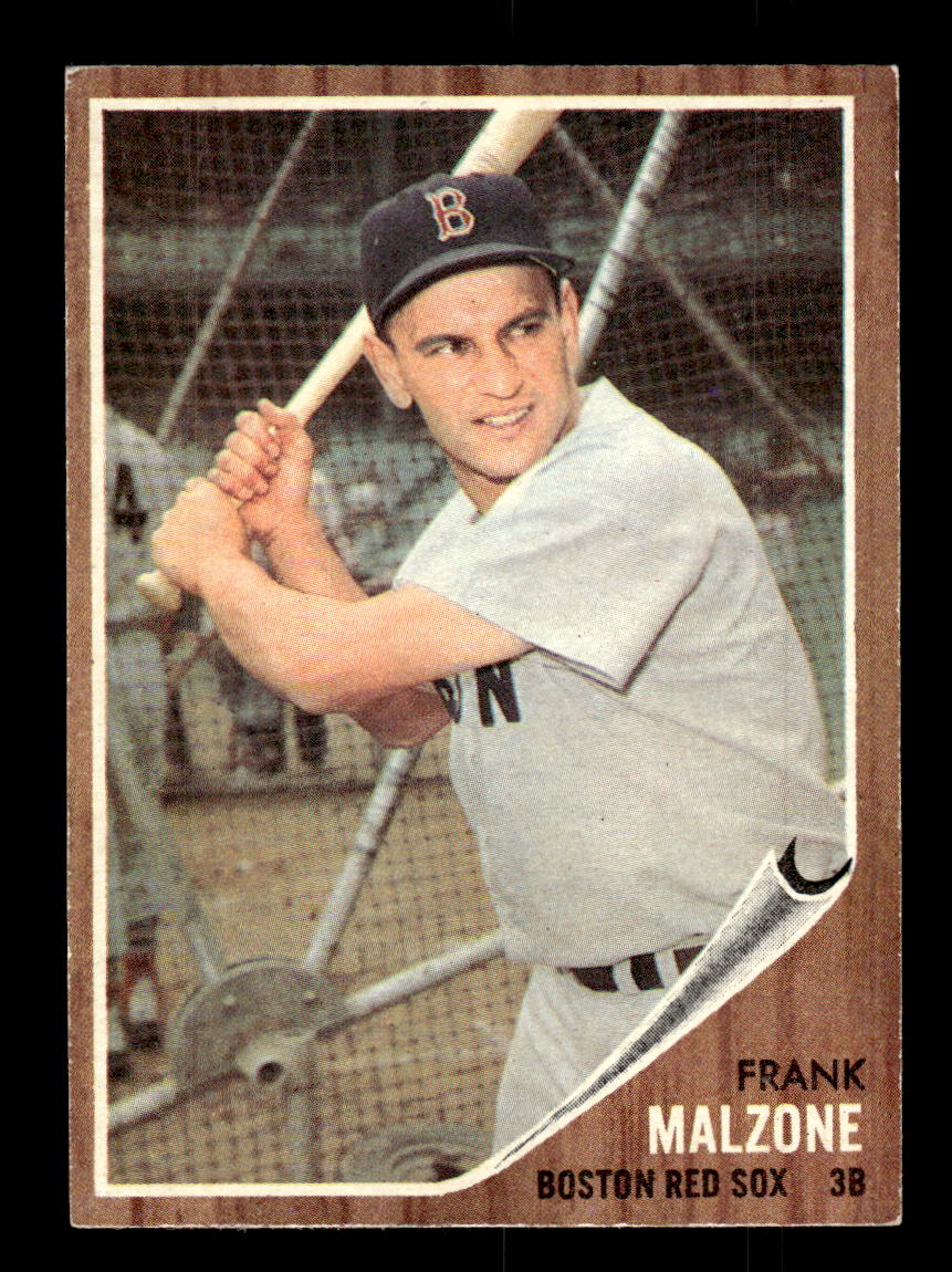 1962 Topps #225 Frank Malzone Boston Red Sox EX CS26014859