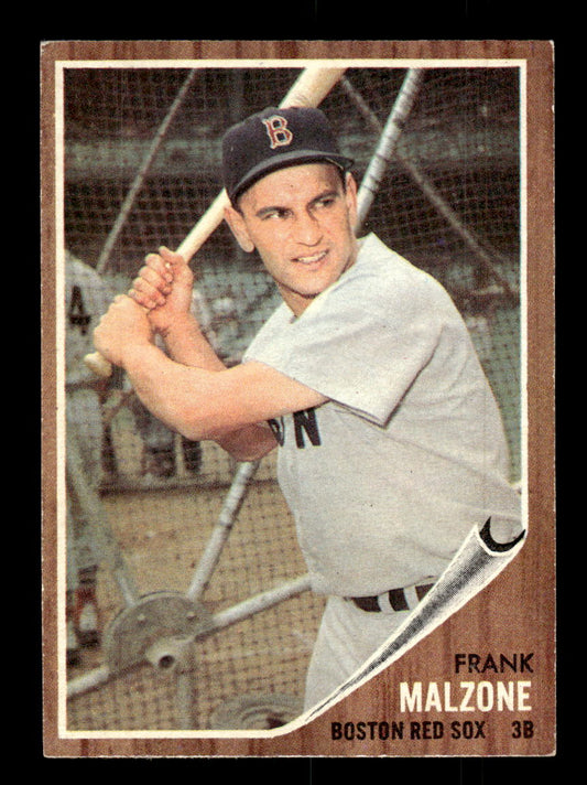 1962 Topps #225 Frank Malzone Boston Red Sox EX CS26014859