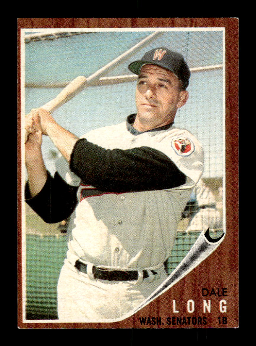 1962 Topps #228 Dale Long Washington Senators EX CS26014862
