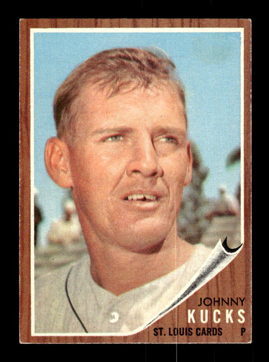 1962 Topps #241 Johnny Kucks St. Louis Cardinals EX CS26014871