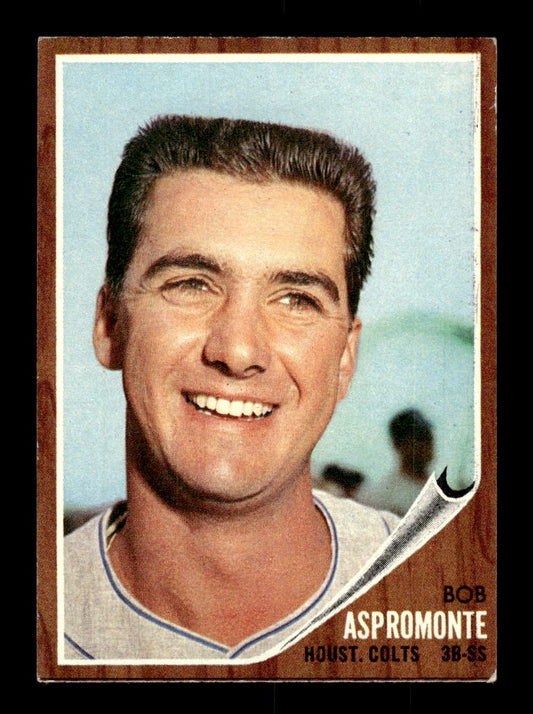 1962 Topps #248 Bob Aspromonte Houston Colt .45s EX CS26014878