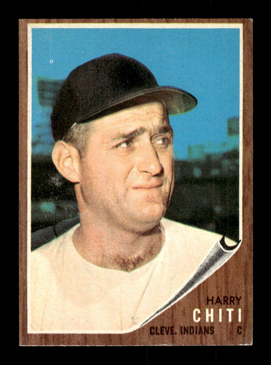 1962 Topps #253 Harry Chiti Cleveland Indians EX CS26014883
