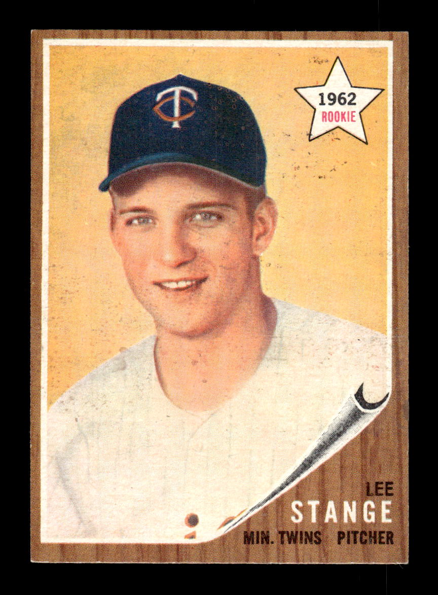 1962 Topps #321 Lee Stange Minnesota Twins EX CS26014940