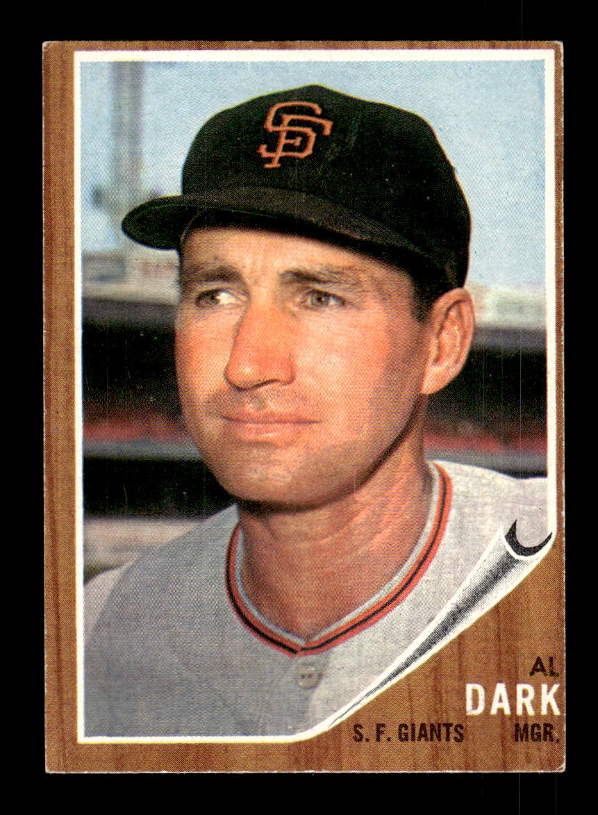 1962 Topps #322 Al Dark San Francisco Giants EX CS26014941