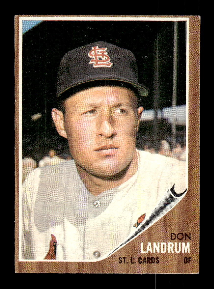 1962 Topps #323 Don Landrum St. Louis Cardinals EX CS26014942