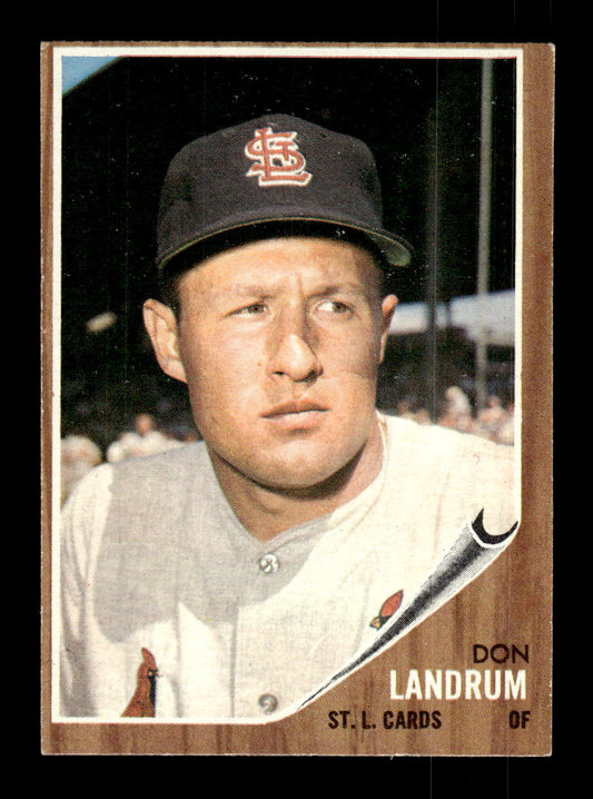 1962 Topps #323 Don Landrum St. Louis Cardinals EX CS26014942