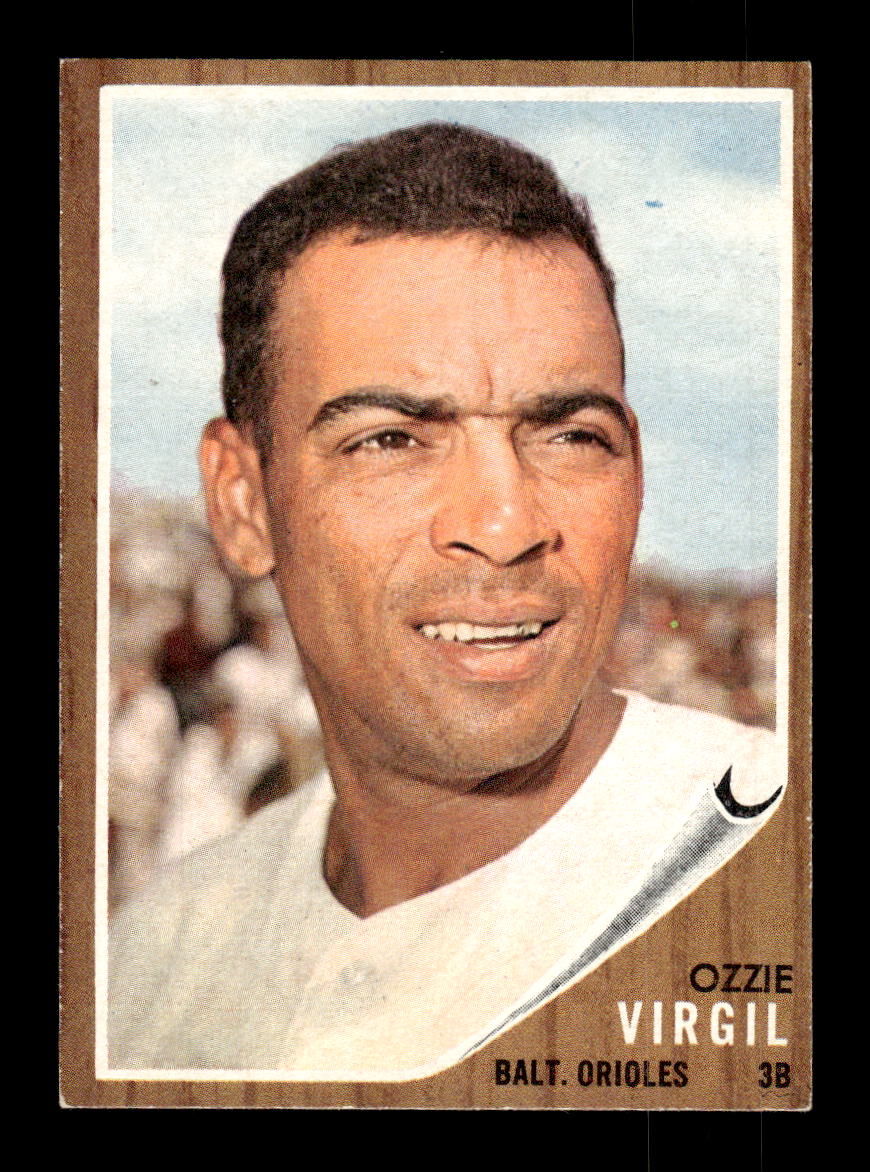 1962 Topps #327 Ozzie Virgil Baltimore Orioles EX CS26014946
