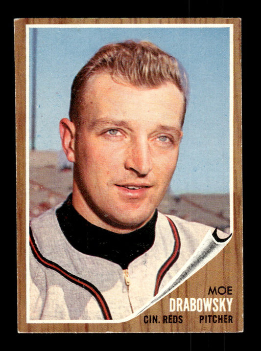 1962 Topps #331 Moe Drabowsky Cincinnati Reds EX CS26014950