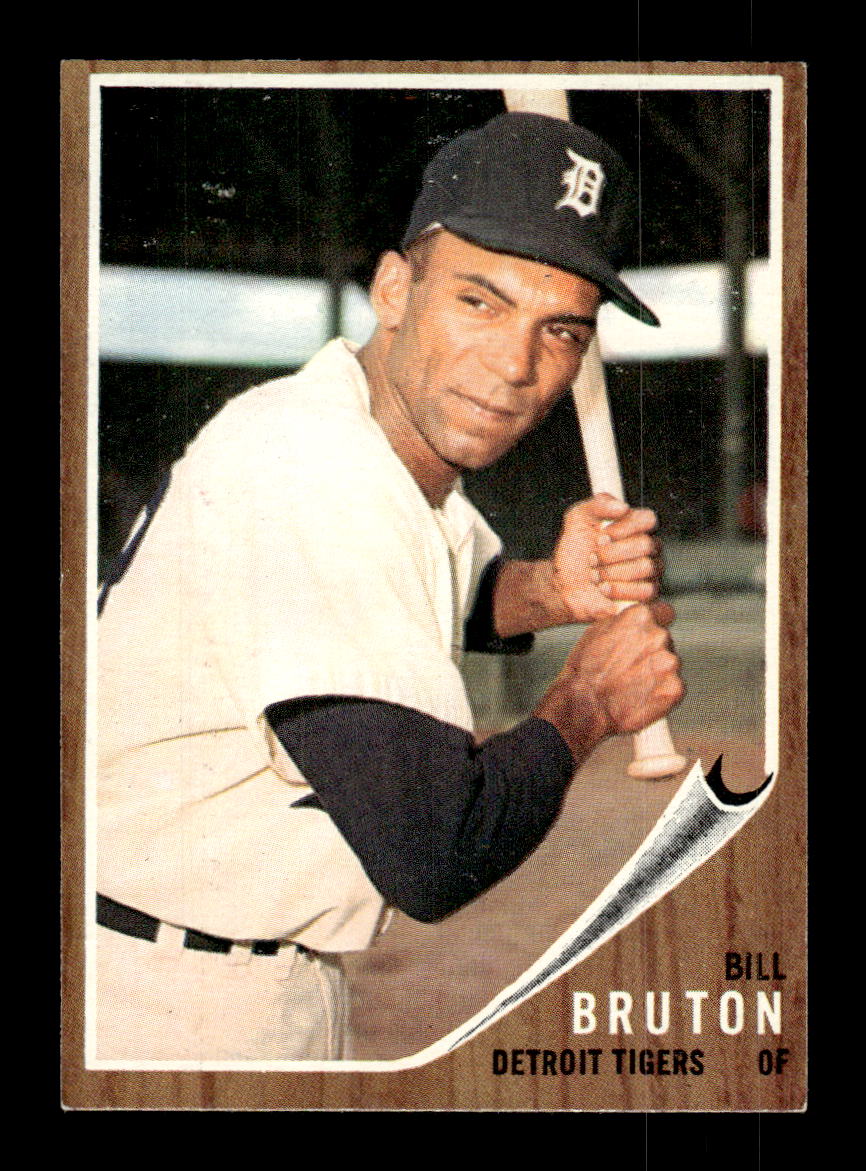 1962 Topps #335 Bill Bruton Detroit Tigers EX CS26014952