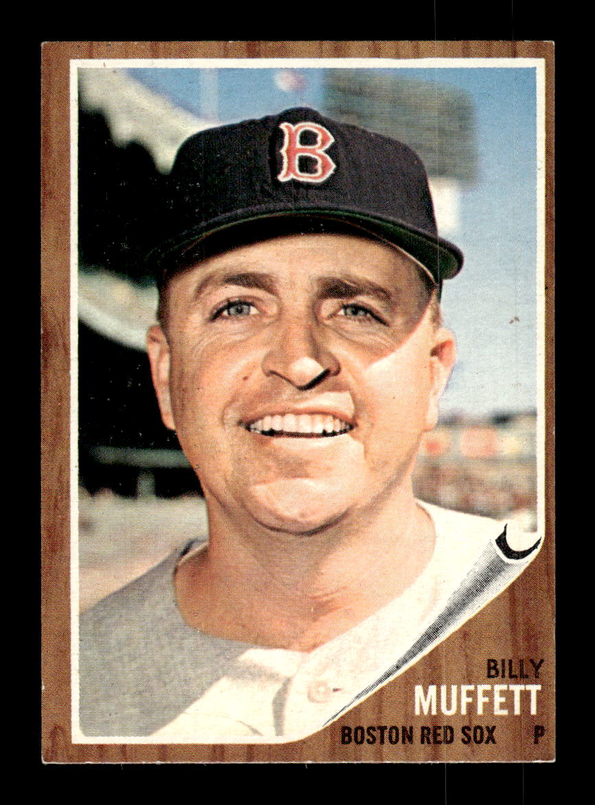 1962 Topps #336 Billy Muffett Boston Red Sox EX CS26014953