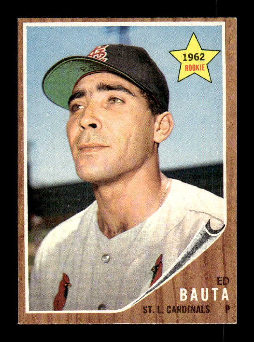 1962 Topps #344 Ed Bauta St. Louis Cardinals EX CS26014959