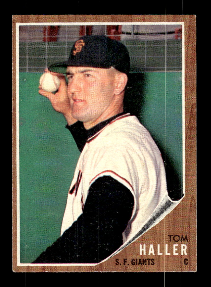 1962 Topps #356 Tom Haller San Francisco Giants EX CS26014969