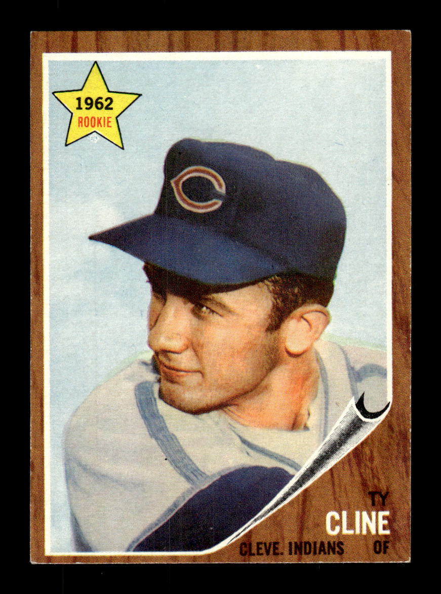 1962 Topps #362 Ty Cline Cleveland Indians EX CS26014973