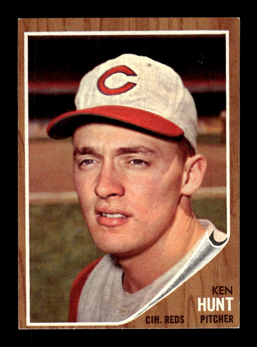 1962 Topps #364 Ken Hunt Cincinnati Reds EX CS26014975