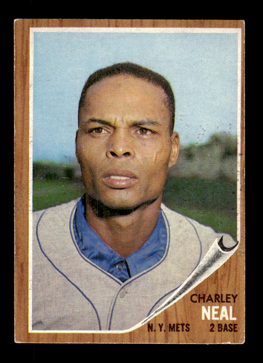 1962 Topps #365 Charley Neal New York Mets EX CS26014976