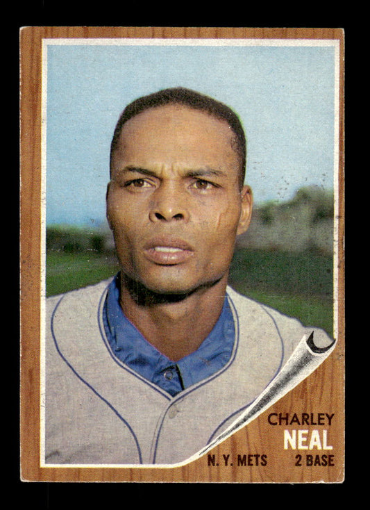 1962 Topps #365 Charley Neal New York Mets EX CS26014976