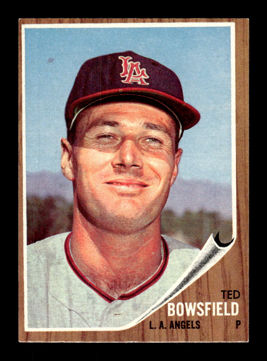 1962 Topps #369 Ted Bowsfield Los Angeles Angels EX CS26014980