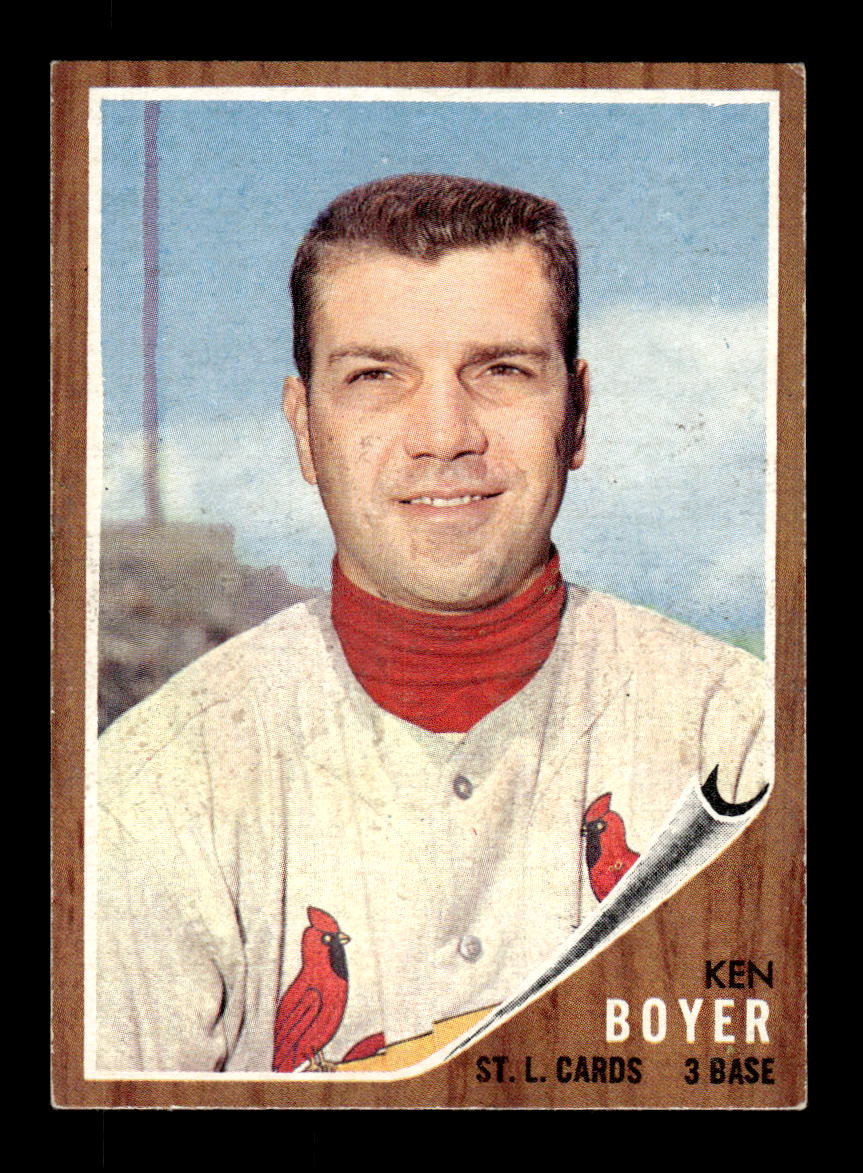 1962 Topps #370 Ken Boyer St. Louis Cardinals EX CS26014981