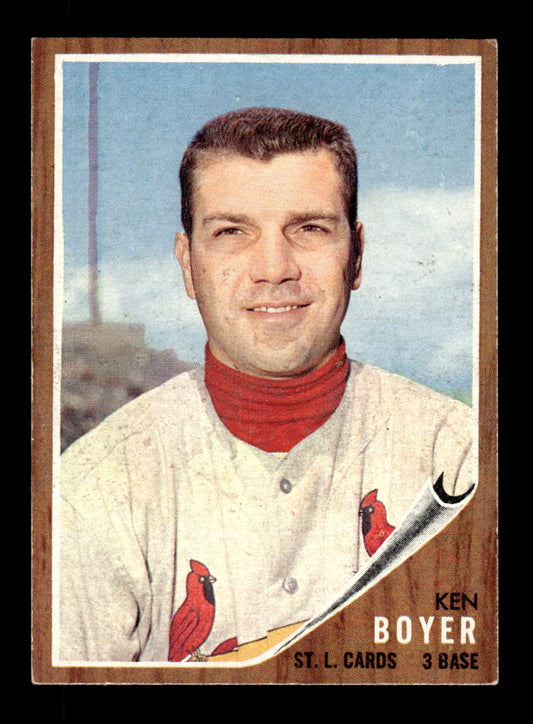 1962 Topps #370 Ken Boyer St. Louis Cardinals EX CS26014981