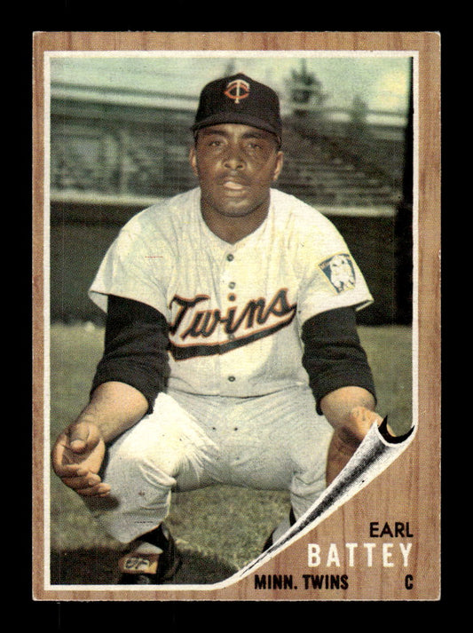 1962 Topps #371 Earl Battey Minnesota Twins EX CS26014982