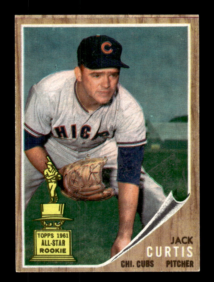 1962 Topps #372 Jack Curtis Chicago Cubs EX CS26014983